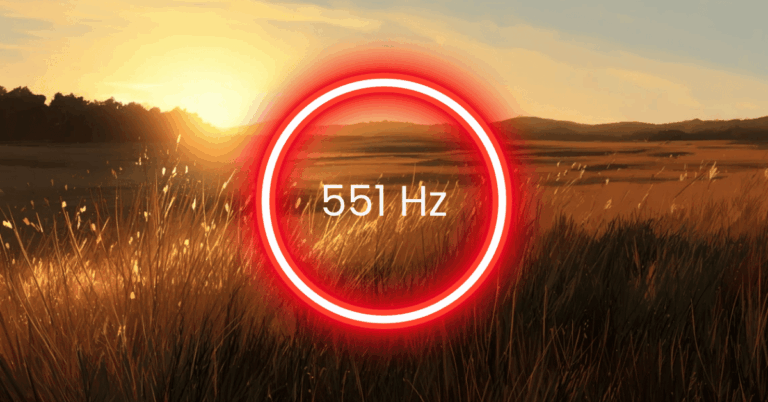 551 Hz Frequency: Meaning, Benefits & Science (Full Guide)