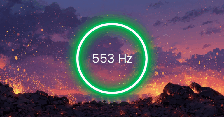 553 Hz Frequency: Meaning, Benefits & Science (Full Guide)