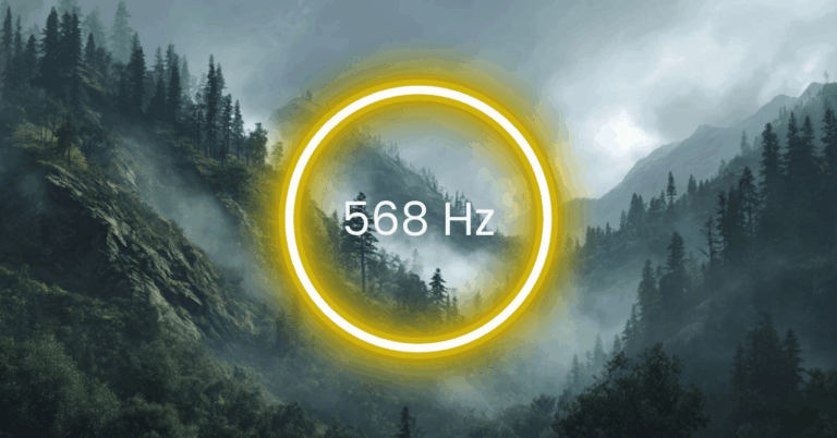 568 Hz Frequency: Meaning, Benefits & Science (Full Guide)