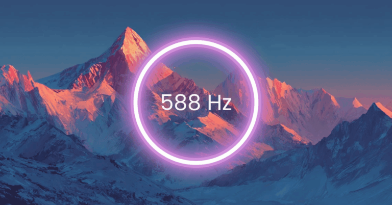 588 Hz Frequency: Meaning, Benefits & Science (Full Guide)