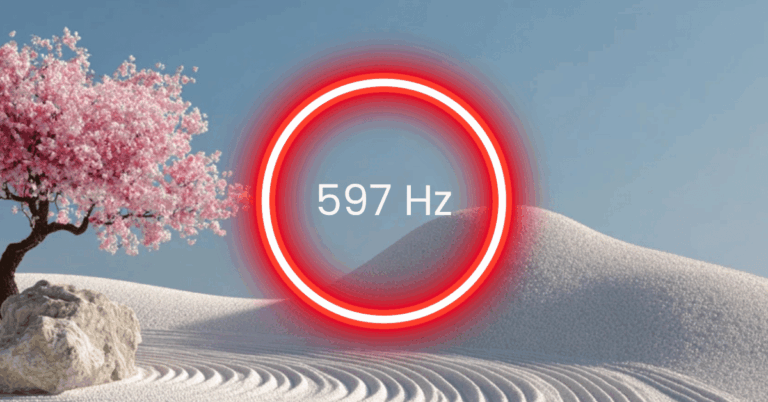 597 Hz Frequency: Meaning, Benefits & Science (Full Guide)