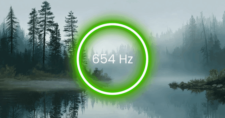 654 Hz Frequency: Meaning, Benefits & Science (Full Guide)