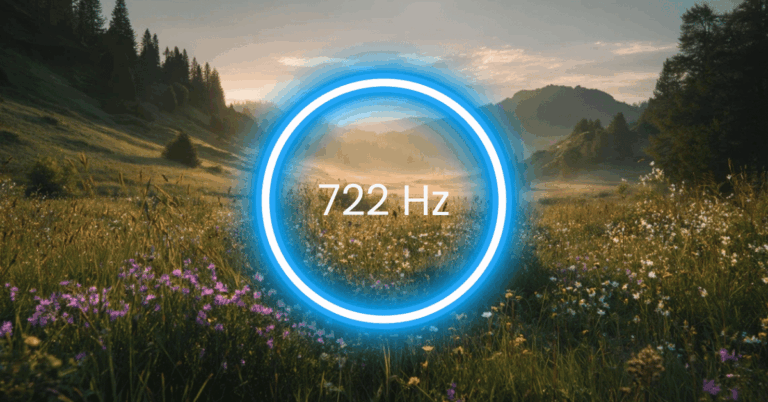 722 Hz Frequency: Meaning, Benefits & Science (Full Guide)