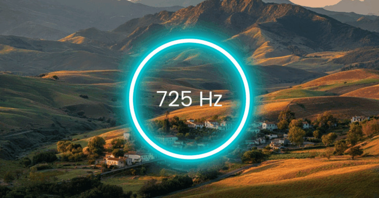 725 Hz Frequency: Meaning, Benefits & Science (Full Guide)