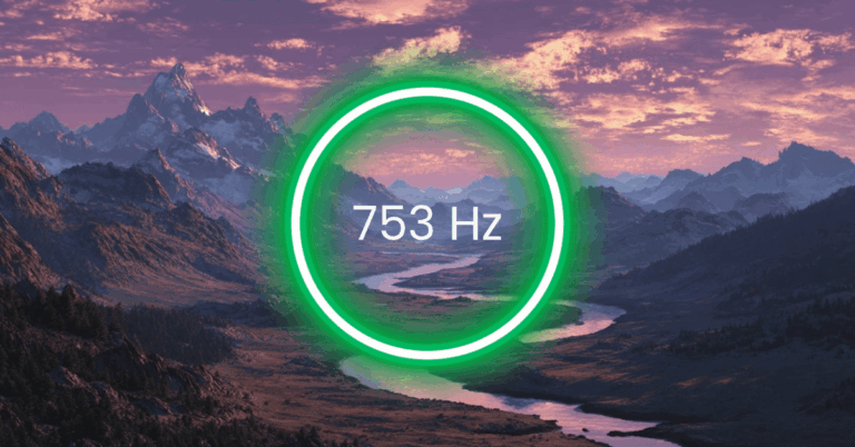 753 Hz Frequency: Meaning, Benefits & Science (Full Guide)