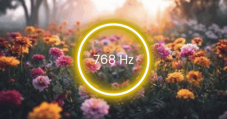 768 Hz Frequency: Meaning, Benefits & Science (Full Guide)