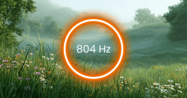 804 Hz Frequency: Meaning, Benefits & Science (Full Guide)