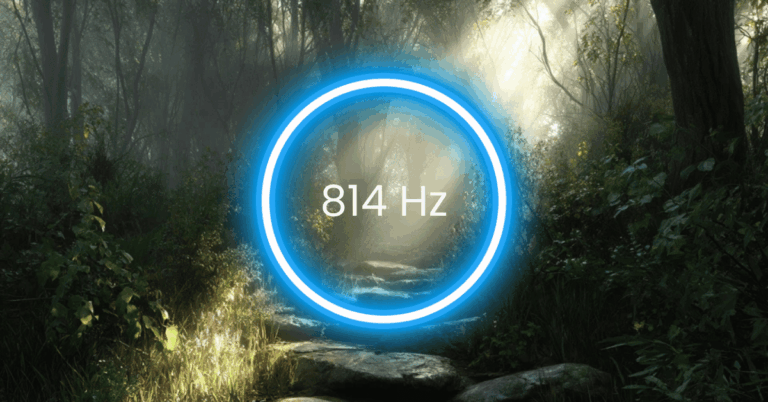 814 Hz Frequency: Meaning, Benefits & Science (Full Guide)