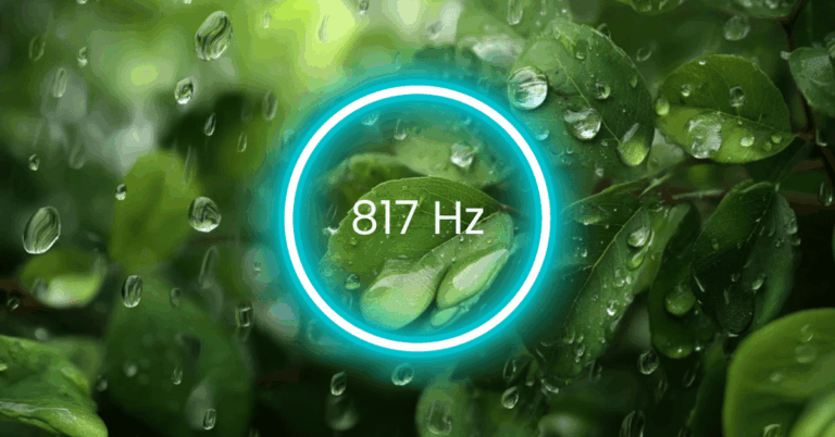 817 Hz Frequency: Meaning, Benefits & Science (Full Guide)