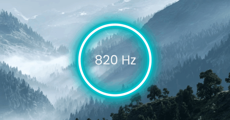 820 Hz Frequency: Meaning, Benefits & Science (Full Guide)