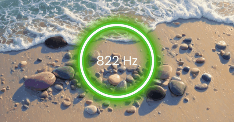 822 Hz Frequency: Meaning, Benefits & Science (Full Guide)