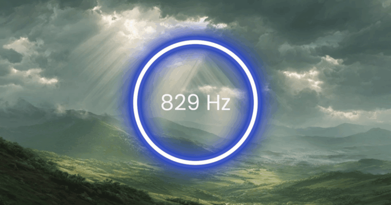 829 Hz Frequency: Meaning, Benefits & Science (Full Guide)