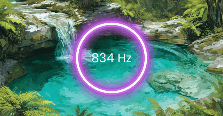 834 Hz Frequency: Meaning, Benefits & Science (Full Guide)