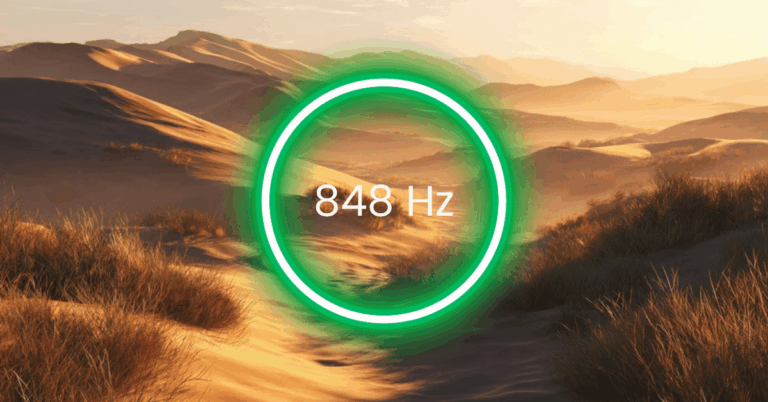 848 Hz Frequency: Meaning, Benefits & Science (Full Guide)