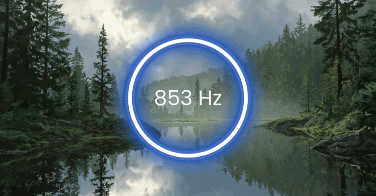 853 Hz Frequency: Meaning, Benefits & Science (Full Guide)