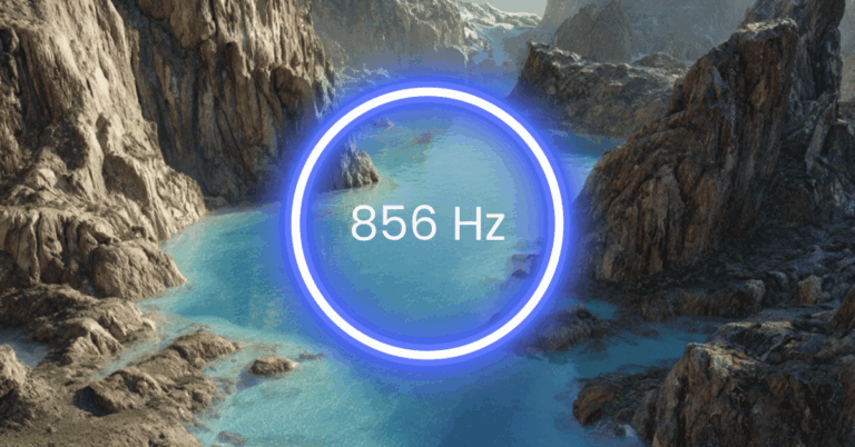 856 Hz Frequency: Meaning, Benefits & Science (Full Guide)