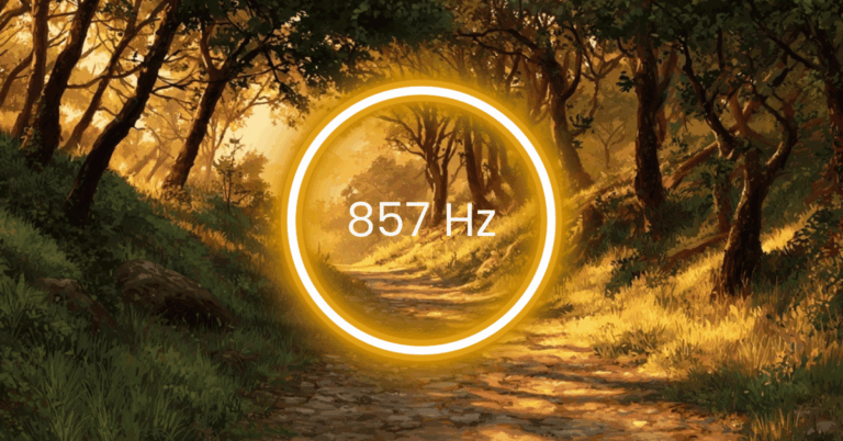 857 Hz Frequency: Meaning, Benefits & Science (Full Guide)