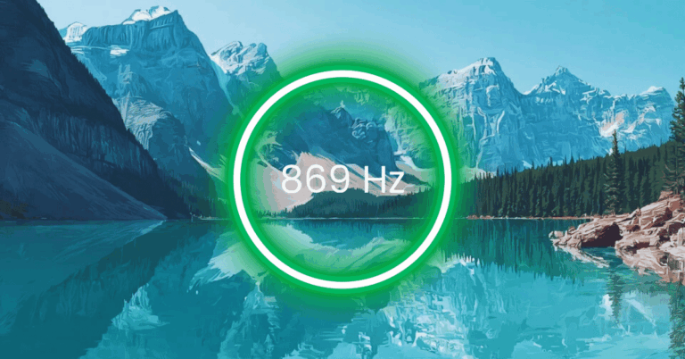 869 Hz Frequency: Meaning, Benefits & Science (Full Guide)