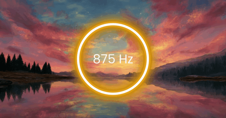 875 Hz Frequency: Meaning, Benefits & Science (Full Guide)