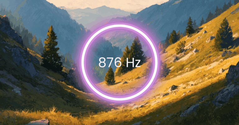 876 Hz Frequency: Meaning, Benefits & Science (Full Guide)