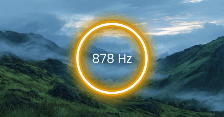 878 Hz Frequency: Meaning, Benefits & Science (Full Guide)