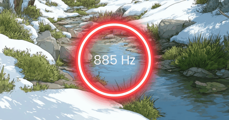 885 Hz Frequency: Meaning, Benefits & Science (Full Guide)
