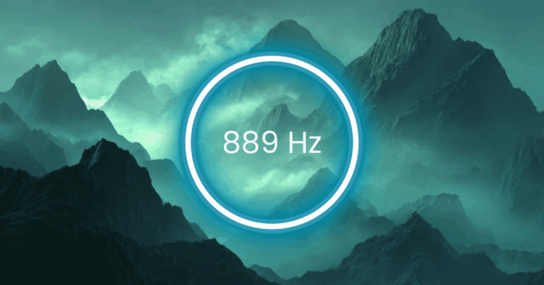 889 Hz Frequency: Meaning, Benefits & Science (Full Guide)