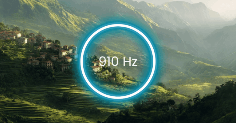 910 Hz Frequency: Meaning, Benefits & Science (Full Guide)