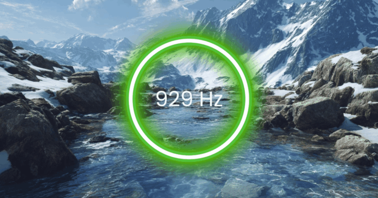 929 Hz Frequency: Meaning, Benefits & Science (Full Guide)