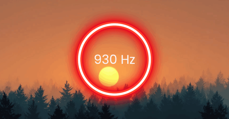 930 Hz Frequency: Meaning, Benefits & Science (Full Guide)