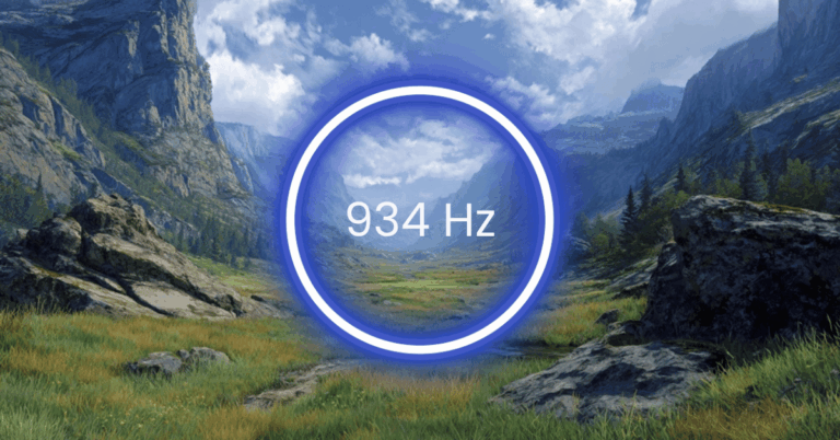 934 Hz Frequency: Meaning, Benefits & Science (Full Guide)