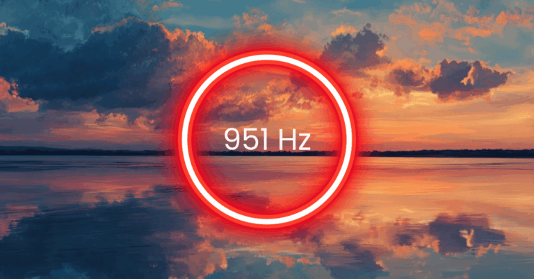 951 Hz Frequency: Meaning, Benefits & Science (Full Guide)