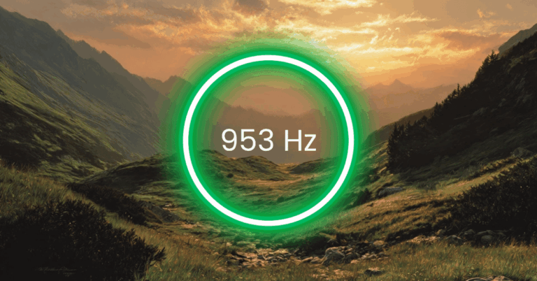 953 Hz Frequency: Meaning, Benefits & Science (Full Guide)
