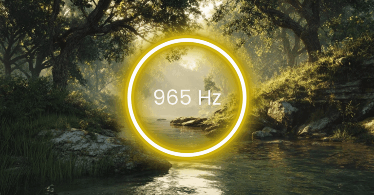965 Hz Frequency: Meaning, Benefits & Science (Full Guide)