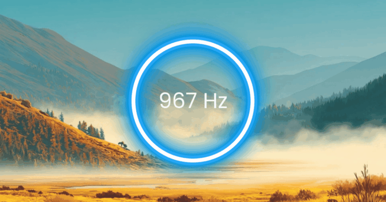 967 Hz Frequency: Meaning, Benefits & Science (Full Guide)