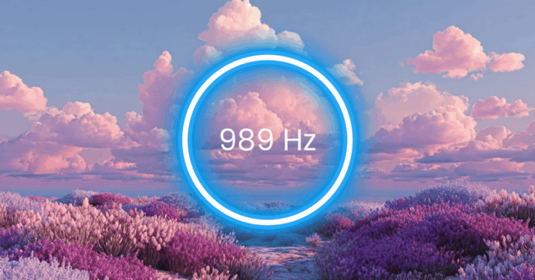989 Hz Frequency: Meaning, Benefits & Science (Full Guide)