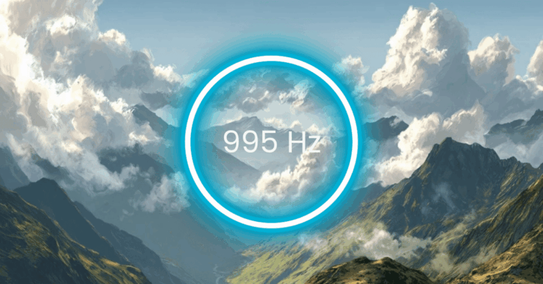 995 Hz Frequency: Meaning, Benefits & Science (Full Guide)