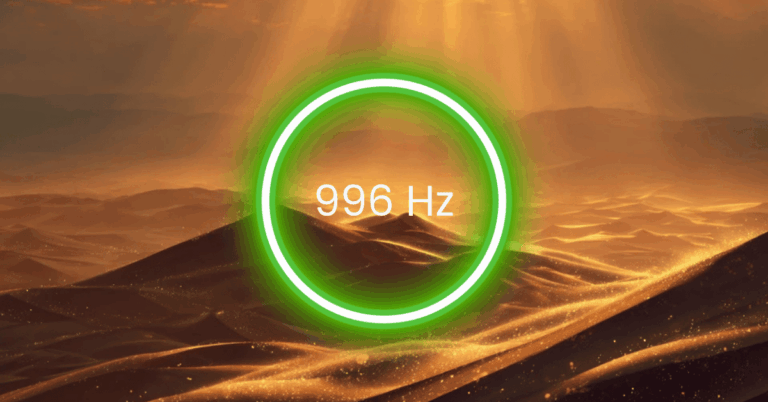 996 Hz Frequency: Meaning, Benefits & Science (Full Guide)
